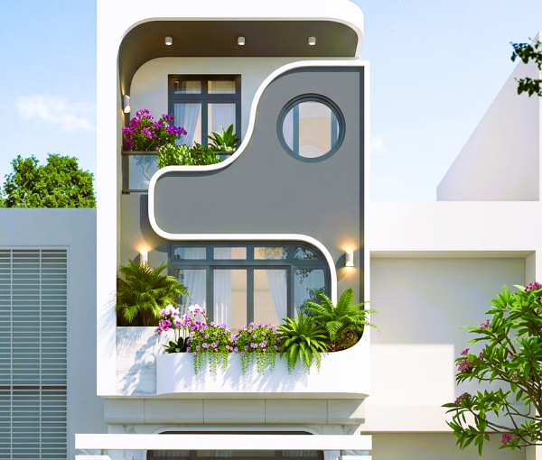 NHÀ PHỐ HIỆN ĐẠI TINH TẾ HÀI HÒA