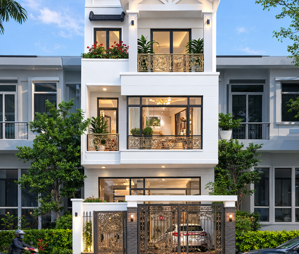 nhà phố mái thái đẹp 2026