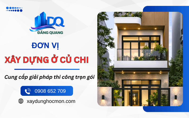 xây dựng ở Củ Chi