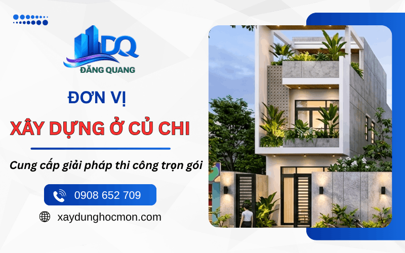 xây dựng ở Củ Chi