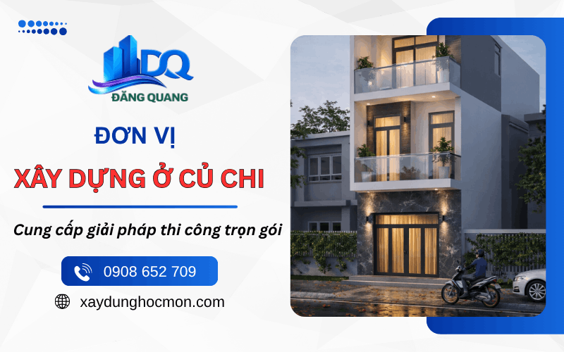 xây dựng ở Củ Chi